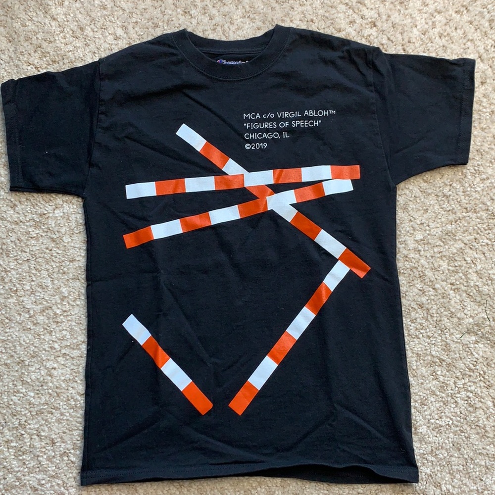 MCA c/o Virgil Abloh “FIGURES OF SPEECH” Mens T-Shirt